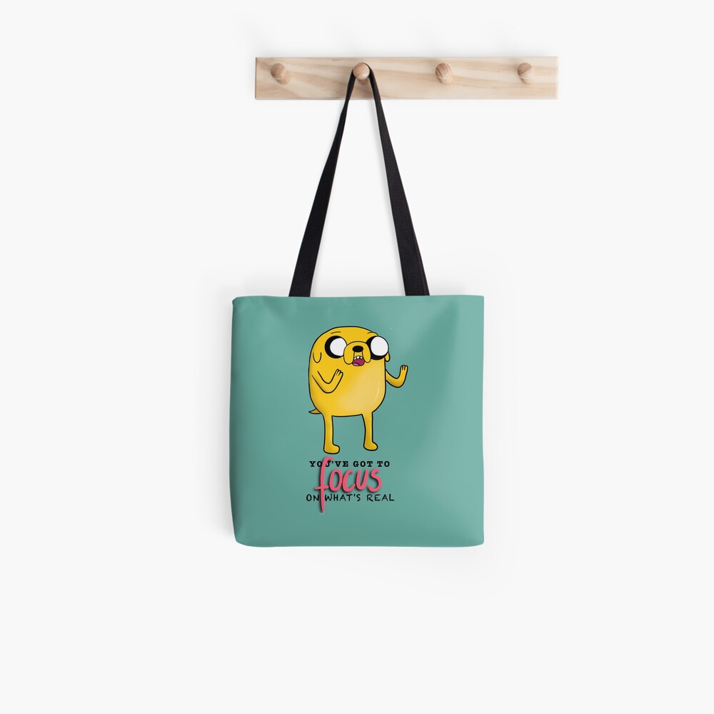Jake The Dog Quote Tote Bag
