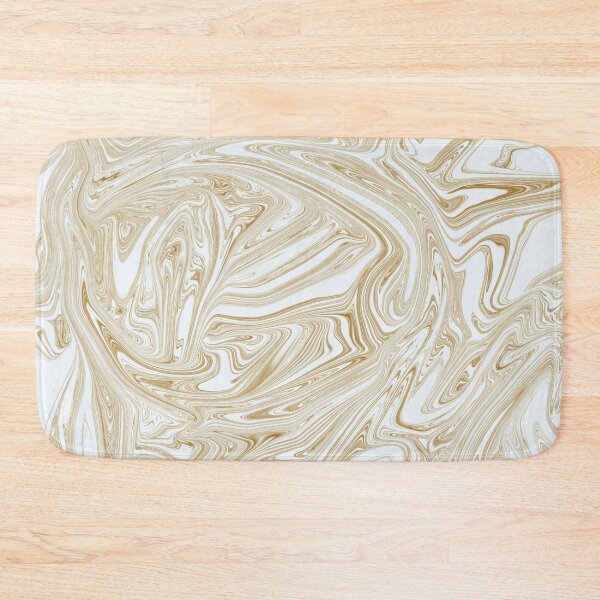 Item preview, Abstract gold liquid swirl designed and sold by wholesomememe.