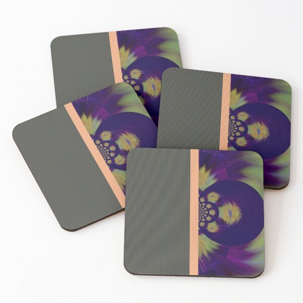 Indigo Lights 1 Coasters (Set of 4)