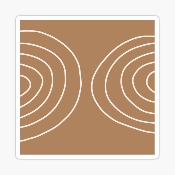 Circles of life 4 Sticker
