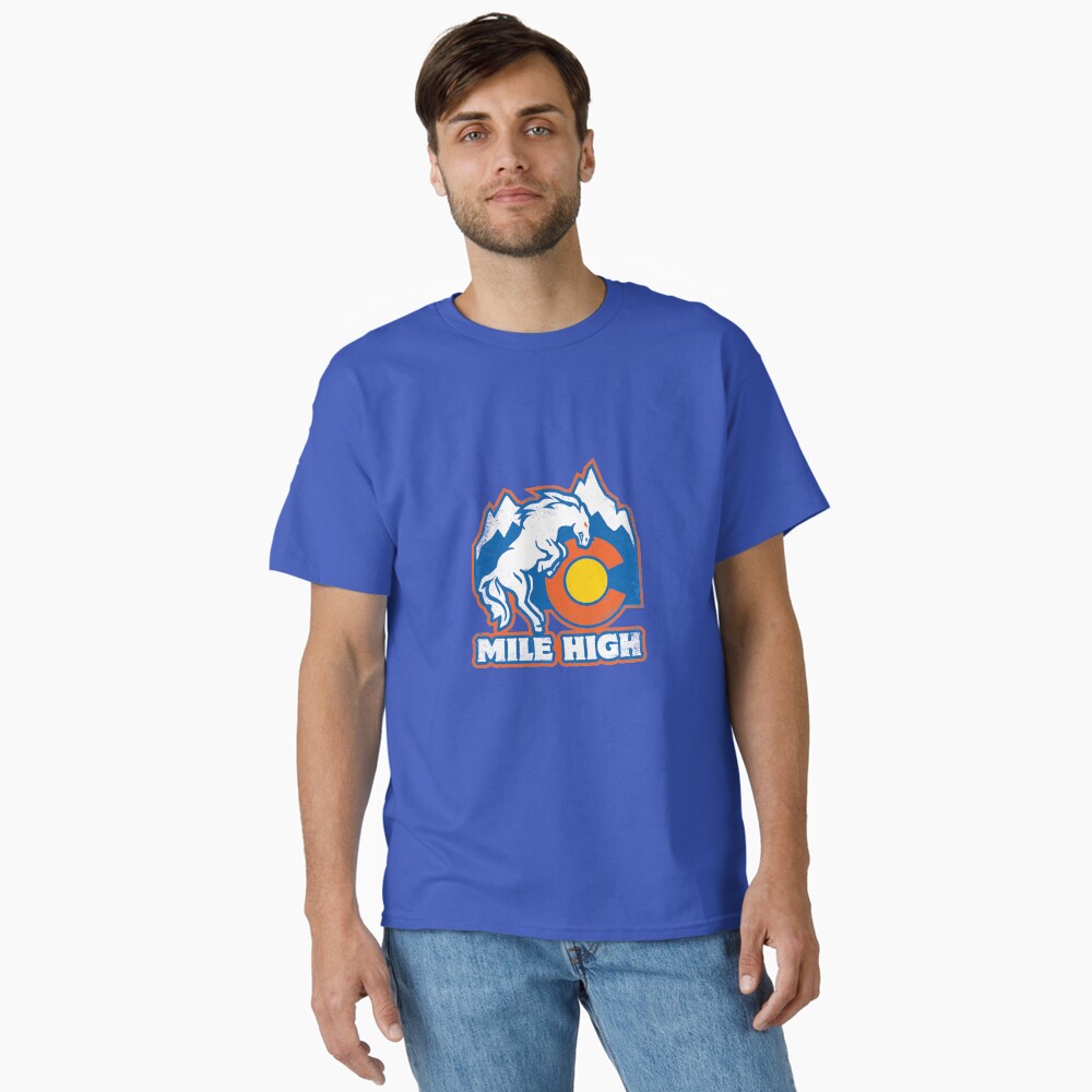 Mile High Bronco Sticker