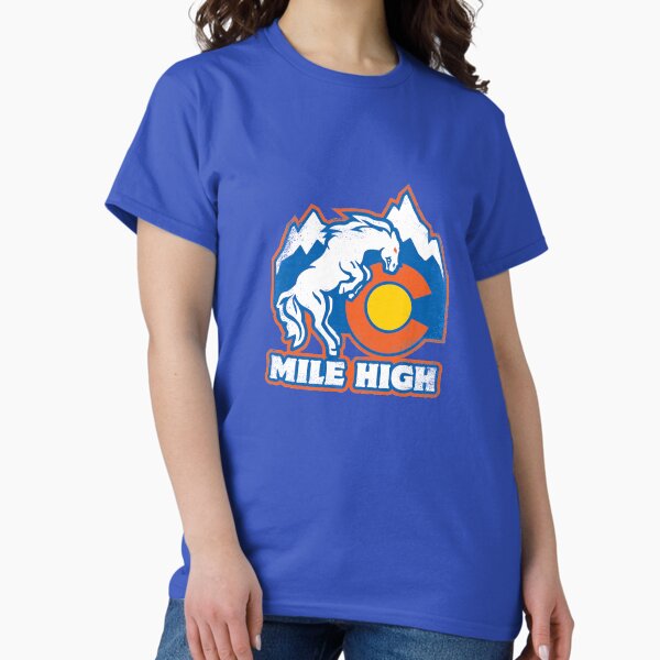 Item preview, Mile High Bronco designed and sold by NimbleAnvil.