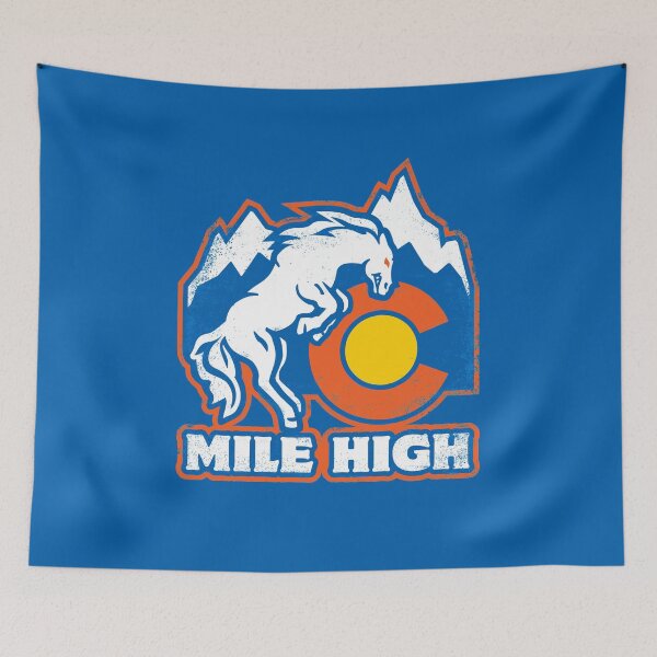 Item preview, Mile High Bronco designed and sold by NimbleAnvil.