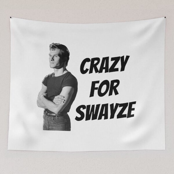 Item preview, Crazy for Swayze designed and sold by Emily D'Amato.
