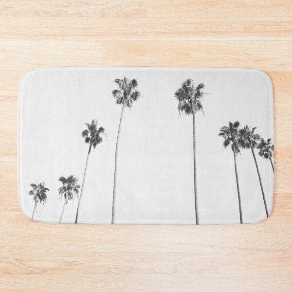 Item preview, Palm Trees, Black and White, Modern Minimalist Art designed and sold by moderntrend.