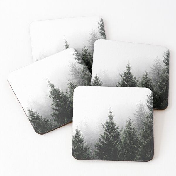 Item preview, Trees in Fog, Modern, Minimalist Photography Art designed and sold by moderntrend.