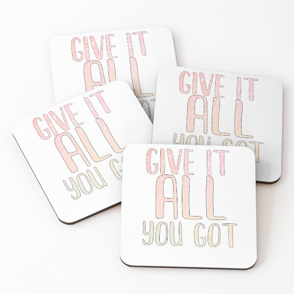 Item preview, Give It All You Got designed and sold by TheWriteShoppe.