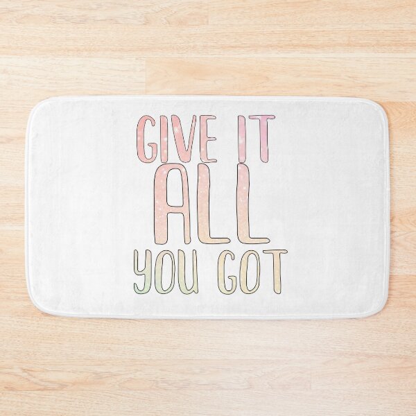 Item preview, Give It All You Got designed and sold by TheWriteShoppe.