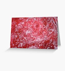 waterofred Greeting Card