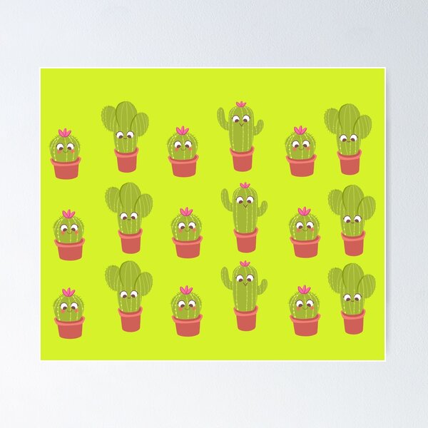 Item preview, Baby cactus pattern  designed and sold by Nadia  Ronquillo.