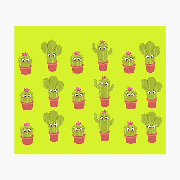 Item preview, Baby cactus pattern  designed and sold by Nadia  Ronquillo.
