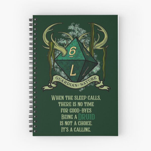 Item preview, Druid Life (Dungeons and Dragons) designed and sold by HuckleberryArts.