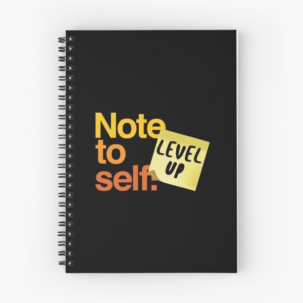 Item preview, Note to Self: Level Up designed and sold by the-type-store.