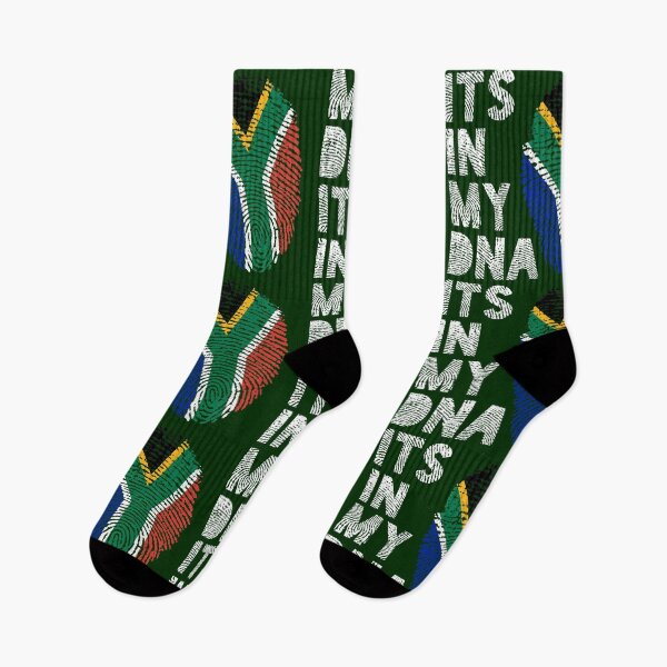 Item preview, Its In My DNA South Africa Flag Fingerprint designed and sold by d247.