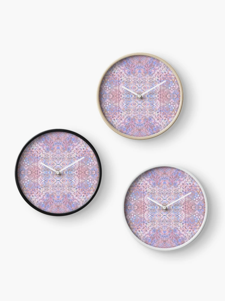 Thumbnail 3 of 4, Clock, Patterns over Patterns. designed and sold by MindTravel.