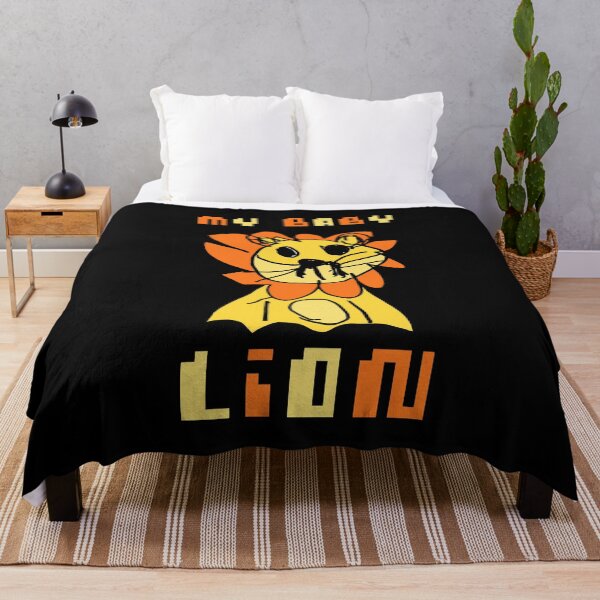 Item preview, Animal baby Lion cartoon kids  designed and sold by Thestarrysky.