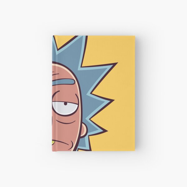 Rick Sanchez Portrait Hardcover Journal
