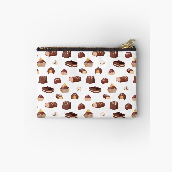 Item preview, Chocolate Pastries Pattern designed and sold by Cute and Funny Animal Art Designs.