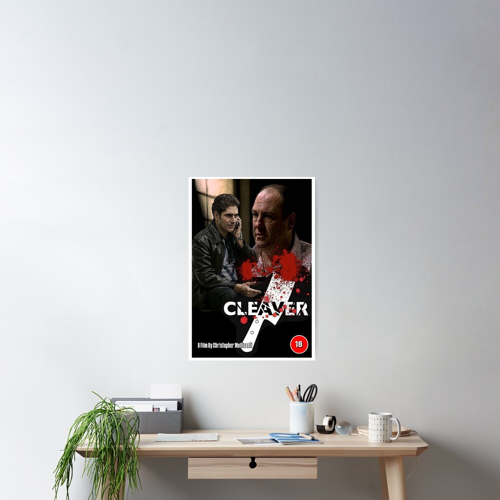"The Sopranos Cleaver" Poster for Sale by editor1972 Redbubble