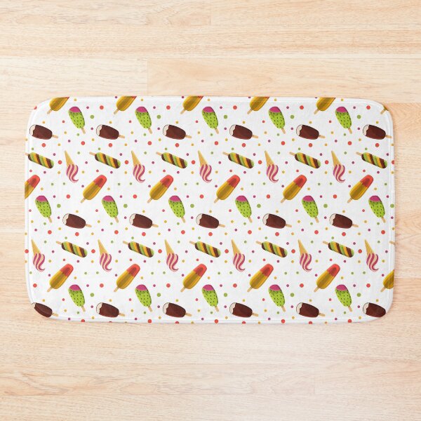 Aperçu de l'œuvre Motif Popsicle de crème glacée créée et vendue par Cute and Funny Animal Art Designs.