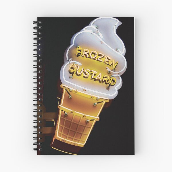 Item preview, Frozen Custard Neon Sign designed and sold by LivingItFunky.