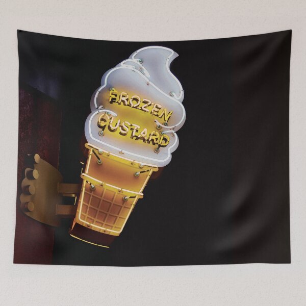 Item preview, Frozen Custard Neon Sign designed and sold by LivingItFunky.