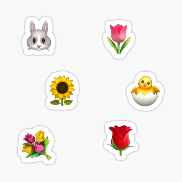 Easter Emoji Stickers for Sale