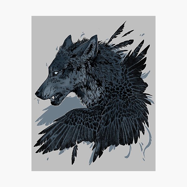 Shapeshifter (grey) Photographic Print