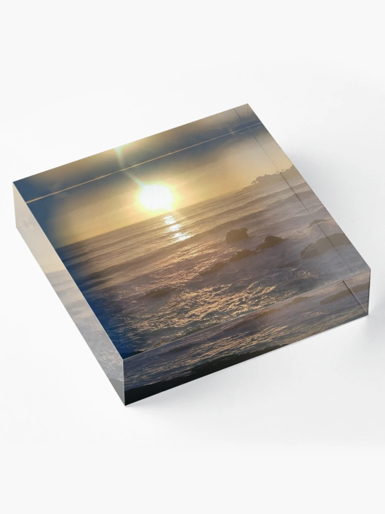 Thumbnail 4 of 5, Acrylic Block, Mellow Sunset - Ruminations designed and sold by Ruminations.