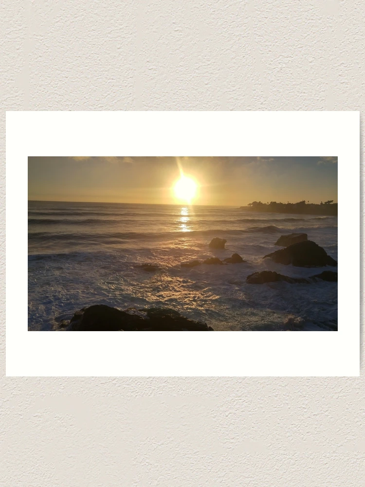 Thumbnail 1 of 3, Art Print, Mellow Sunset - Ruminations designed and sold by Ruminations.