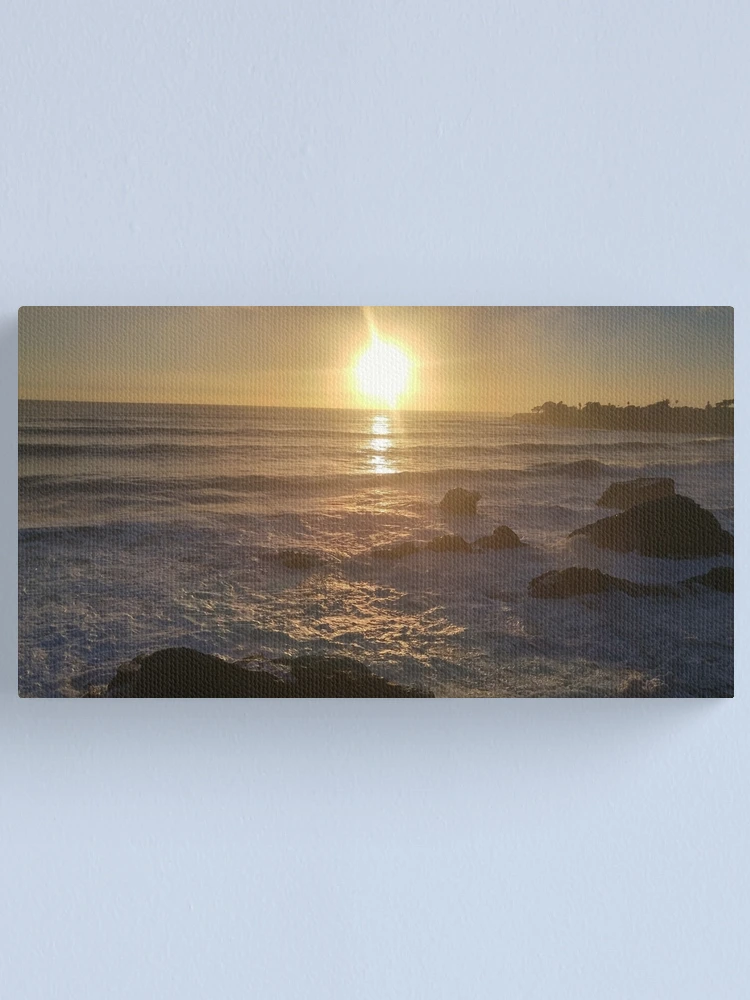 Thumbnail 1 of 3, Canvas Print, Mellow Sunset - Ruminations designed and sold by Ruminations.