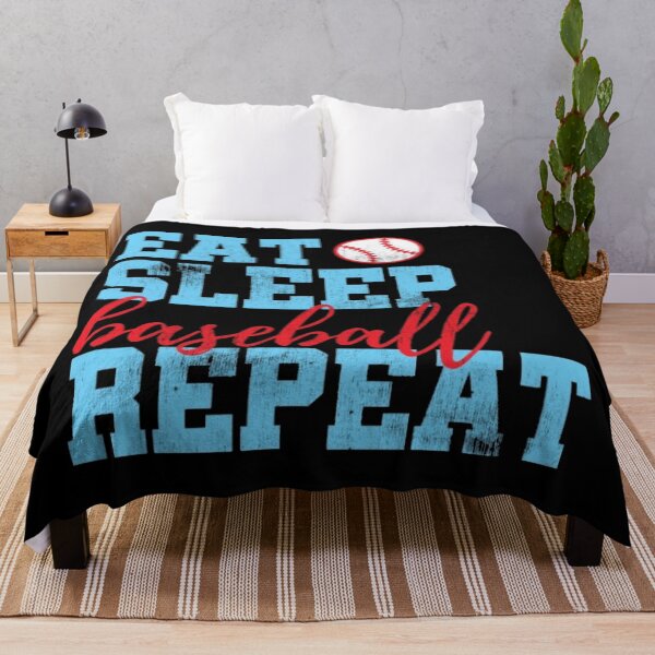 Item preview, Eat. Sleep. Baseball. Repeat. - Rustic Design designed and sold by MoreAwesomeTees.