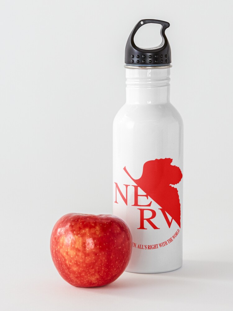 Alternate view of NERV Logo Water Bottle