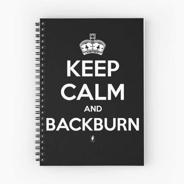 Item preview, Keep Calm and Backburn (White) designed and sold by Backburn.