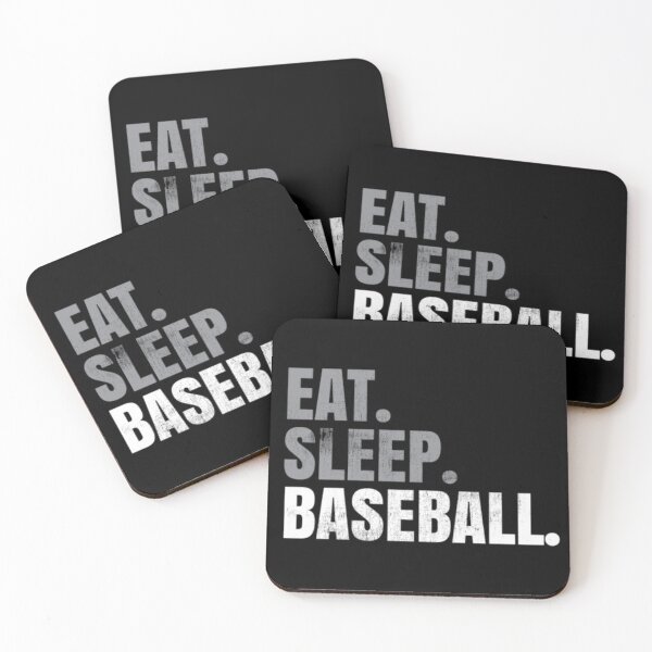 Artikelvorschau, Baseball-Leben: Essen. Schlafen. Baseball. - Rustikal entworfen und verkauft von MoreAwesomeTees.