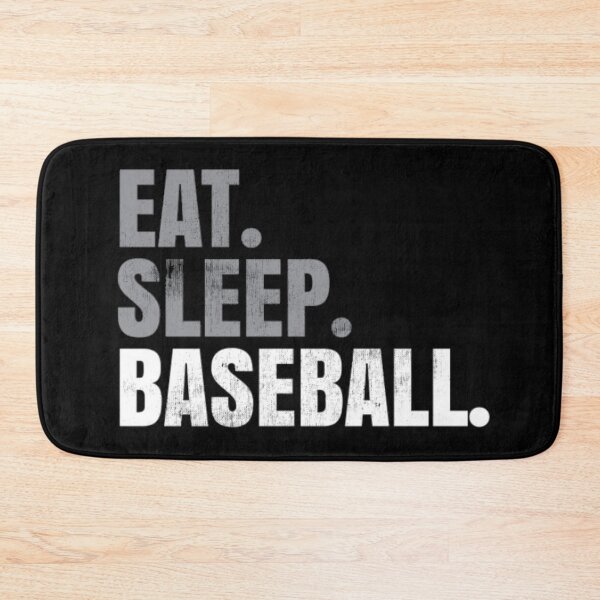 Item preview, Baseball Life: Eat. Sleep. Baseball. - Rustic designed and sold by MoreAwesomeTees.
