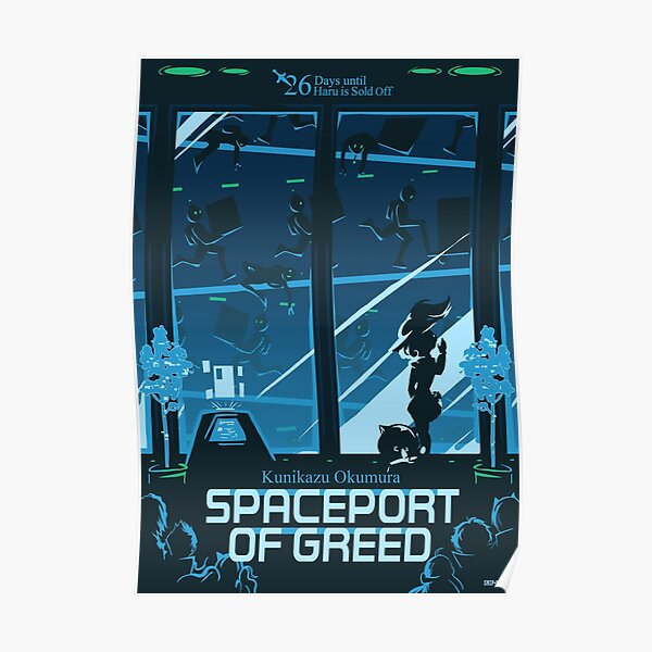 Spaceport of Greed Poster