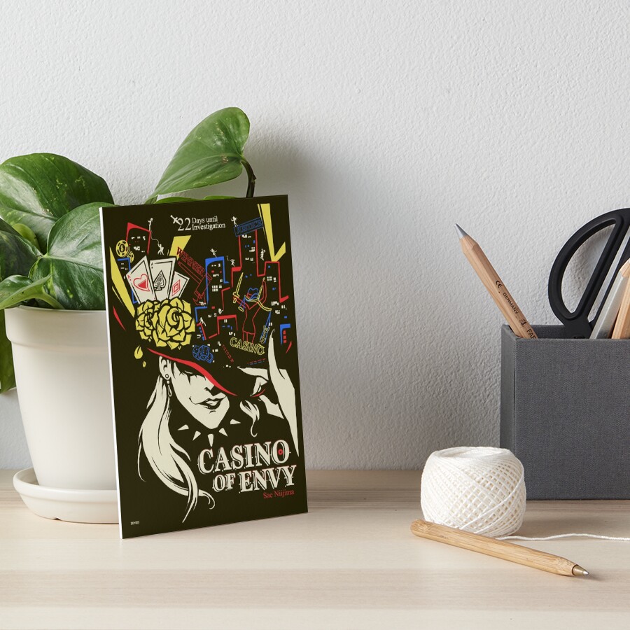 Casino of Envy Art Board Print