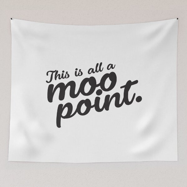 Item preview, Moo Point designed and sold by Designs111.