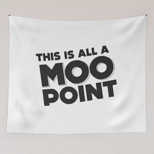 Item preview, Moo Point designed and sold by Designs111.