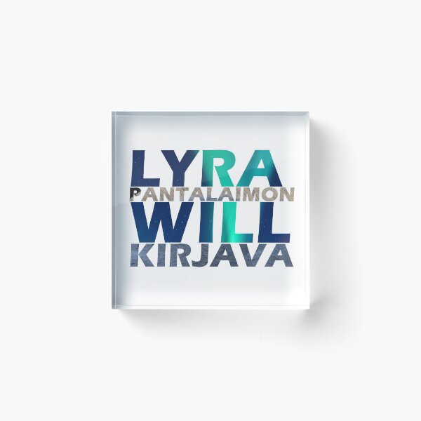 Item preview, Lrya, Pantalaimon, Will & Kirjava designed and sold by thebowtrucklesh.