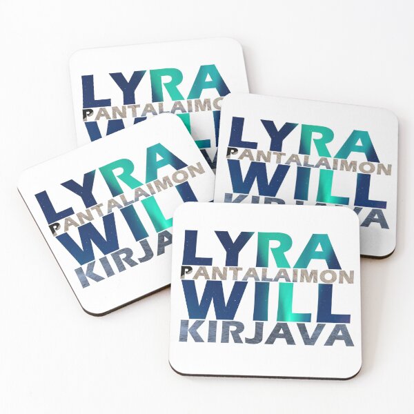 Item preview, Lrya, Pantalaimon, Will & Kirjava designed and sold by thebowtrucklesh.