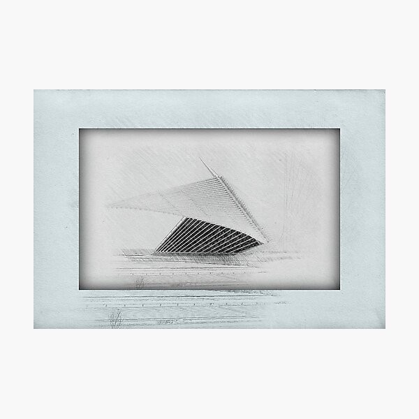 MAM...Milwaukee Art Museum © Photographic Print