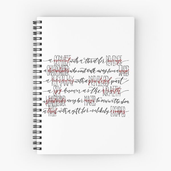 Item preview, Six of Crows character synopsis designed and sold by sizzyyyyy.
