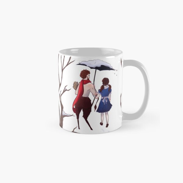Vista previa del artículo con la obra «Lucy simplificada y Mr Tumnus», diseñado y vendido por Evenloversdrown.