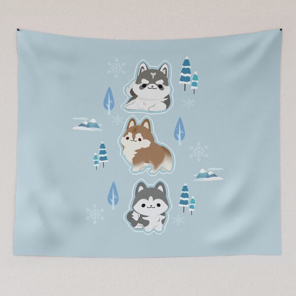 Item preview, husky x winter designed and sold by CLinn.