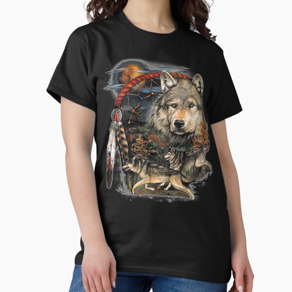 Item preview, Three Wolves Hunting in Moonlight designed and sold by RKA Creative Design.