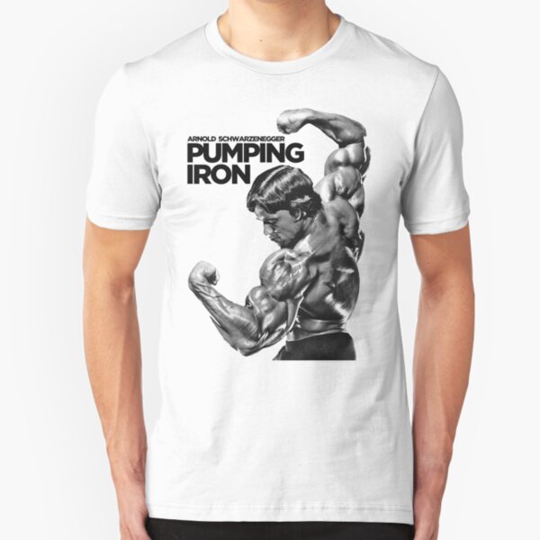Body building weightlifting shirt USC shirt Arnold Pumping Iron Shirt