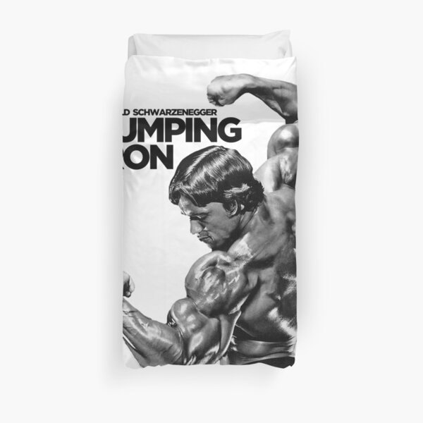 Arnold Schwarzenegger Classic Pumping Iron Duvet Cover