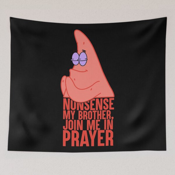 Item preview, Patrick Star Praying: Join Me In Prayer designed and sold by artsylab.